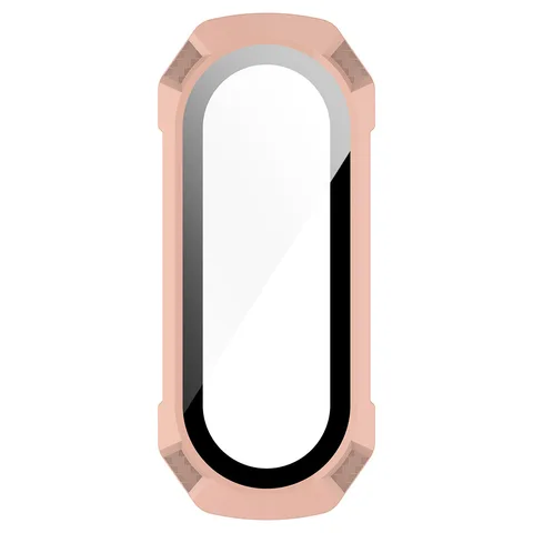 IN 1 Tempered Film Glass Case for Miband 4 5 6 NFC Screen Protector For Xiaomi Mi Band 6 5 4 Hard PC Bumper Protective Cover