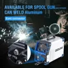Aluminum 250Amp MIG Welder,6 in 1 Gas MIG/Gasless Flux Core/Stick/Lift TIG/Spot Welding/Spool Gun Compatible Welding Machine 4