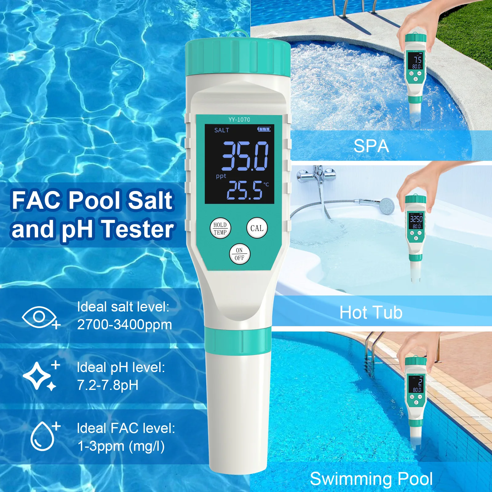  PH//ORP/EC/TDS//µ/FAC    pH ׽,    