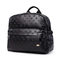Soboba PU Waterproof Diaper Bag with Star Pattern - Perfect for Moms on the Go 1