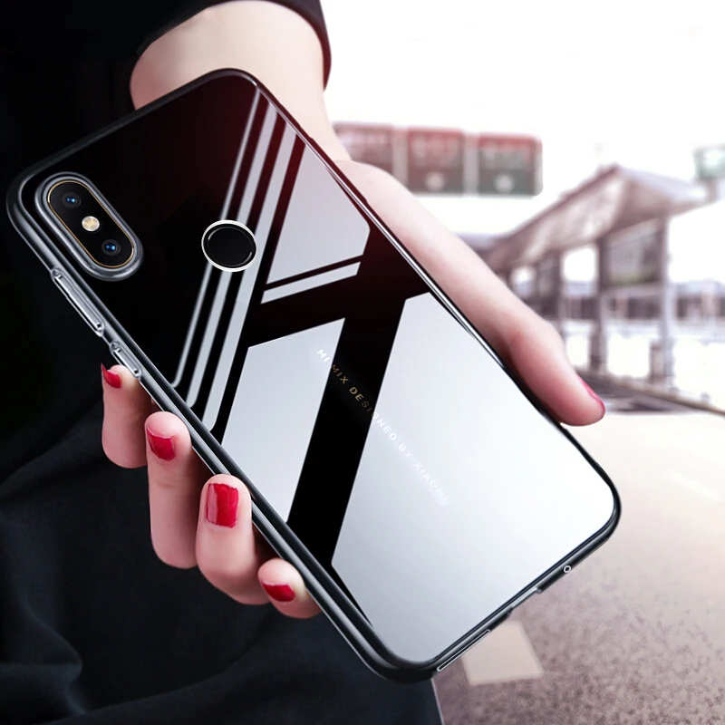 Transparent Crystal TPU Soft Cover - Clear Phone Case