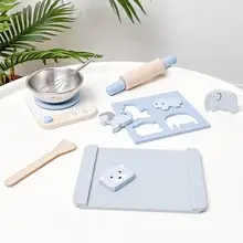 

Cooking Toys Indoor Role Play Pretend Learning Gifts Kitchen Toys Set for Boys Girls