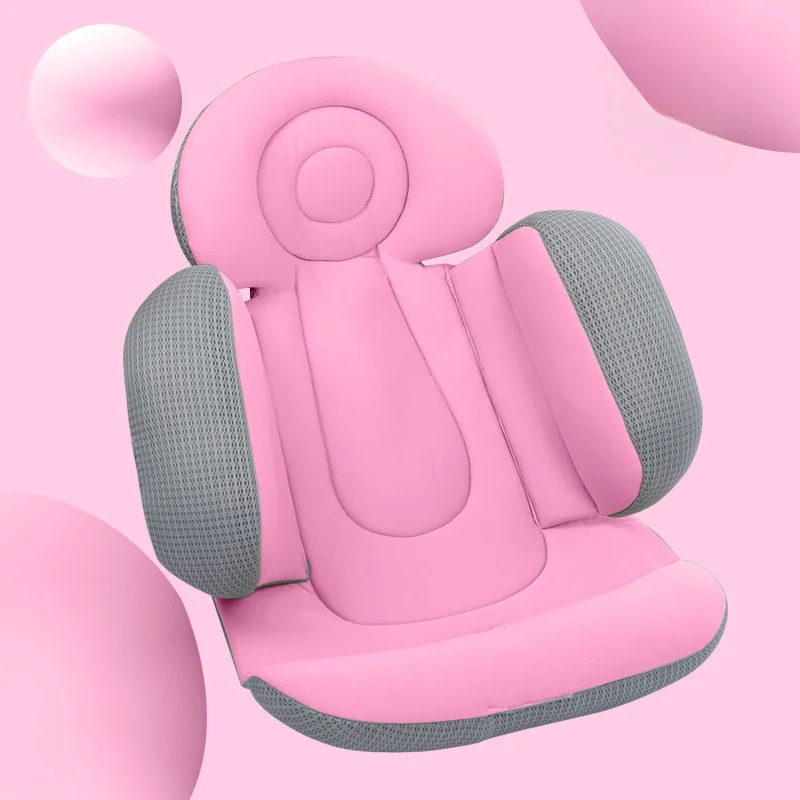 Baby Seat Cushion Newborn Stroller Seat Safety Basket Inner Protective Pad Universal Cotton Waist