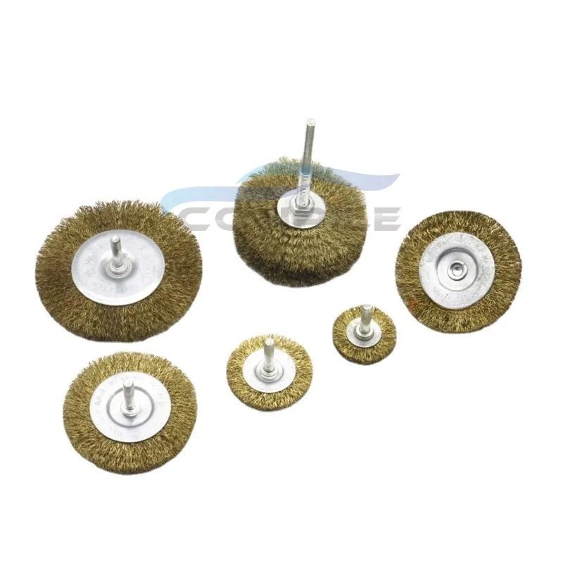 

Rust Removal Wire Wheel / Steel Wire Grinding Wheel / Polishing Brush / Electric Drill Wire Brush Set/ Metal Rust Removal