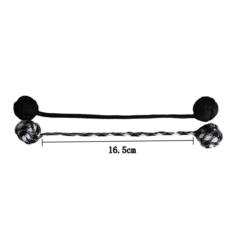 Fidget toy new aluminum alloy Begleri fidget toy worry beads finger skill paracord stress extreme movement toys gifts
