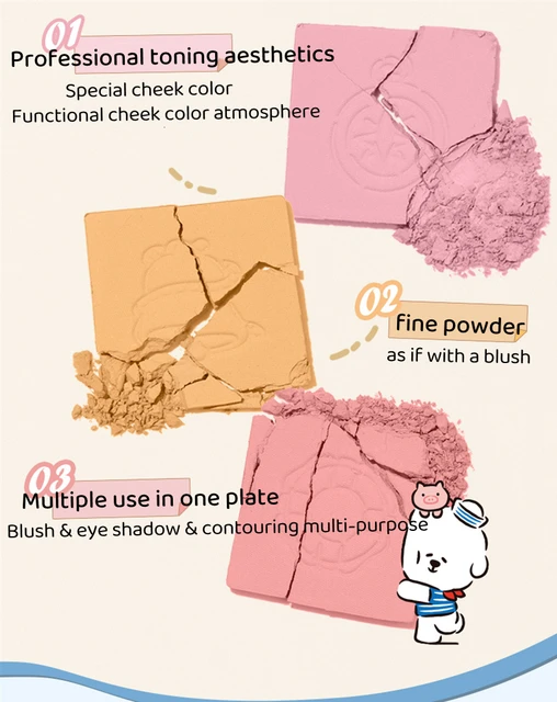 Judydoll Silky Monochrome Blush Nude Makeup Blush Apricot Roasted Milk Tea  Natural Brighten Skin Tone Makeup Palette - Blush - AliExpress
