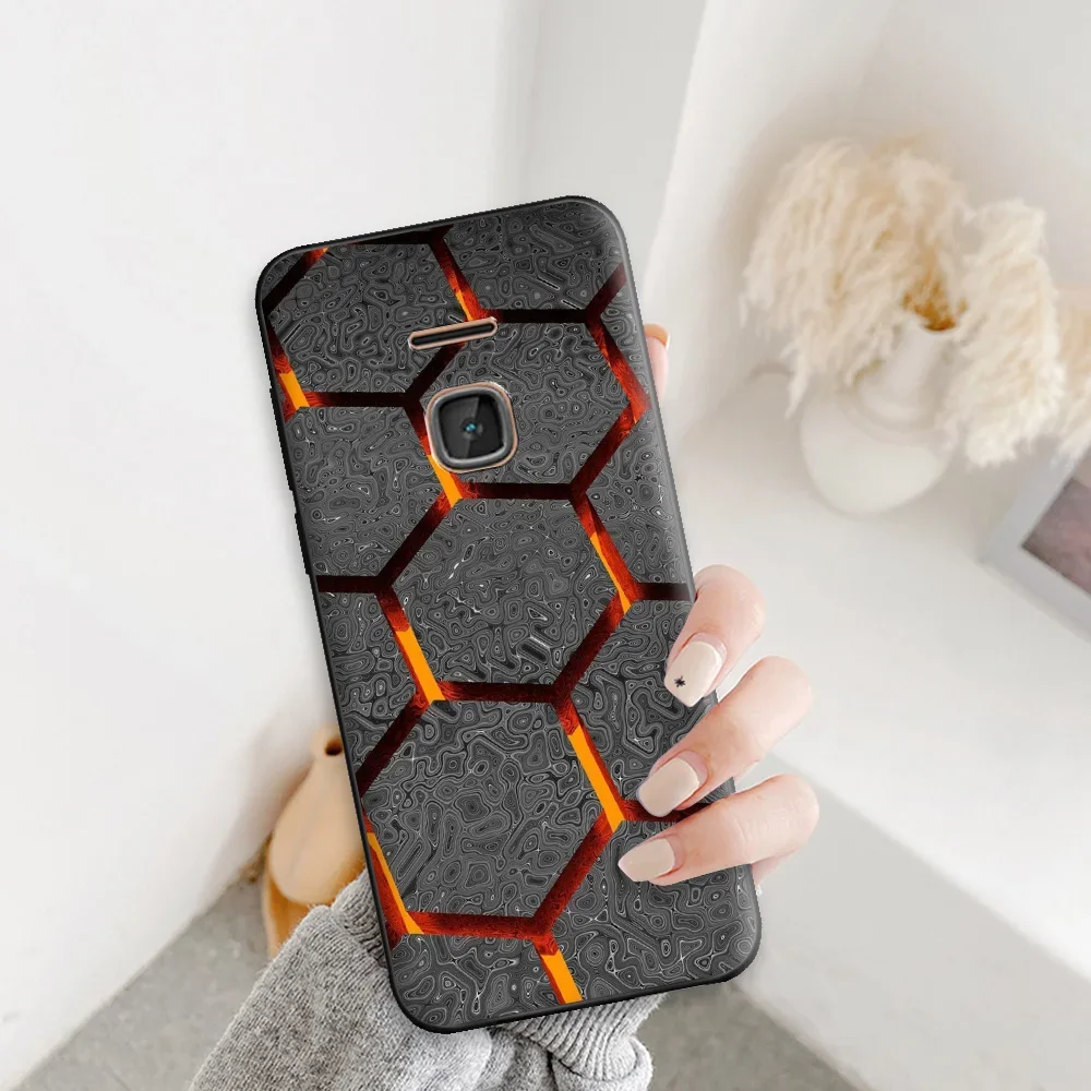 Patterned Silicone Soft TPU Back Cover - Stylish Protective Case