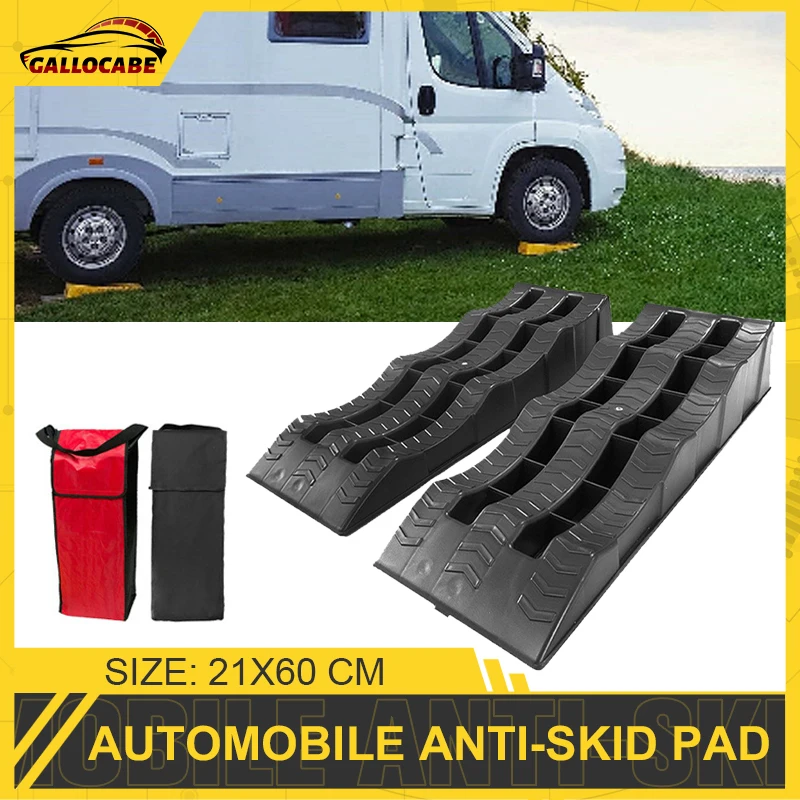 21 x60cm rv Park vorrichtung Rampe Reifen Anti-Rutsch-Pad Nivel lier  vorrichtung Kunststoff Auto Brems rampe Rollstuhl begrenzung Oxford  Stoffbeutel - AliExpress