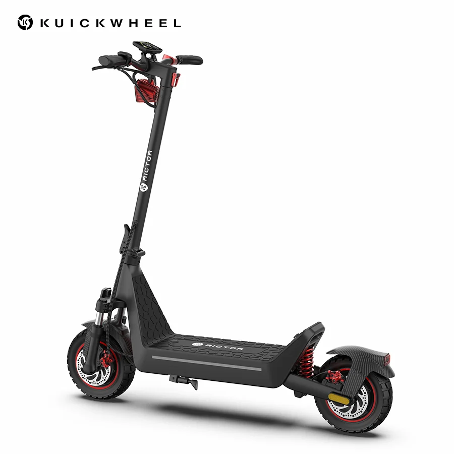 2024 Kuickwheel Rictor A1(Turbo) 52V 2600W 21Ah 70KM/H 11 Inch Dual Motor Fast Speed Off-road Foldable Electric Scooter halo knight t104 electric scooter 10 inch off road tires 1000w 2 motor 65km h max speed 52v 21ah battery 45km range