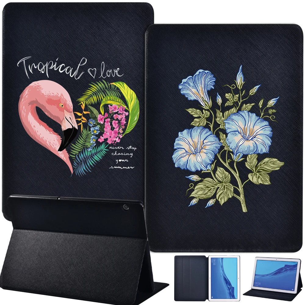 

Tablet Case for Huawei MediaPad T3 8"T3 10 9.6"/T5 10 10.1" Pu Leather Cover for M5 Lite 8/ M5 Lite 10.1"/M5 10.8" Stand Cover