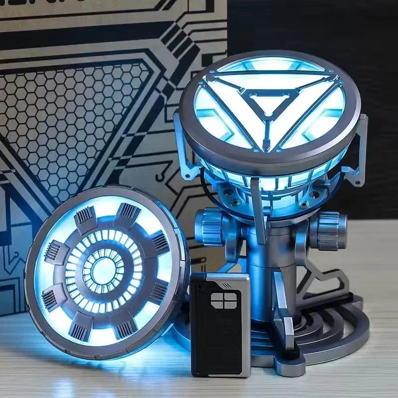 

Mk50 Iron Man Reactor 1:1 Wearable Chest Light Marvel Avengers 4 Arc Reactor Tony Stark Heart Of Mark Figure Led Model Kids Gift