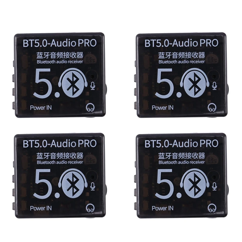 

4-кратный Bluetooth-аудиоприемник BT5.0, беспроводная стереомузыкальная автомобильная аудиосистема