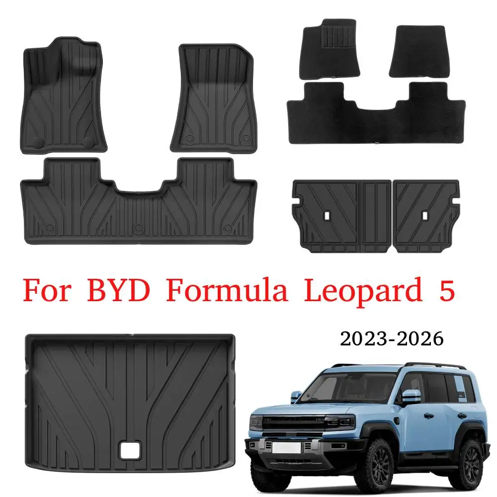BYD 포뮬러 레오파드 5 2023 2024 2025 2026 바오 5 TPE 플로어 매트..