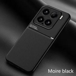 Rugged Protective Cover with Built - in Car Magnetic Holder for Xiaomi 17T (Black)