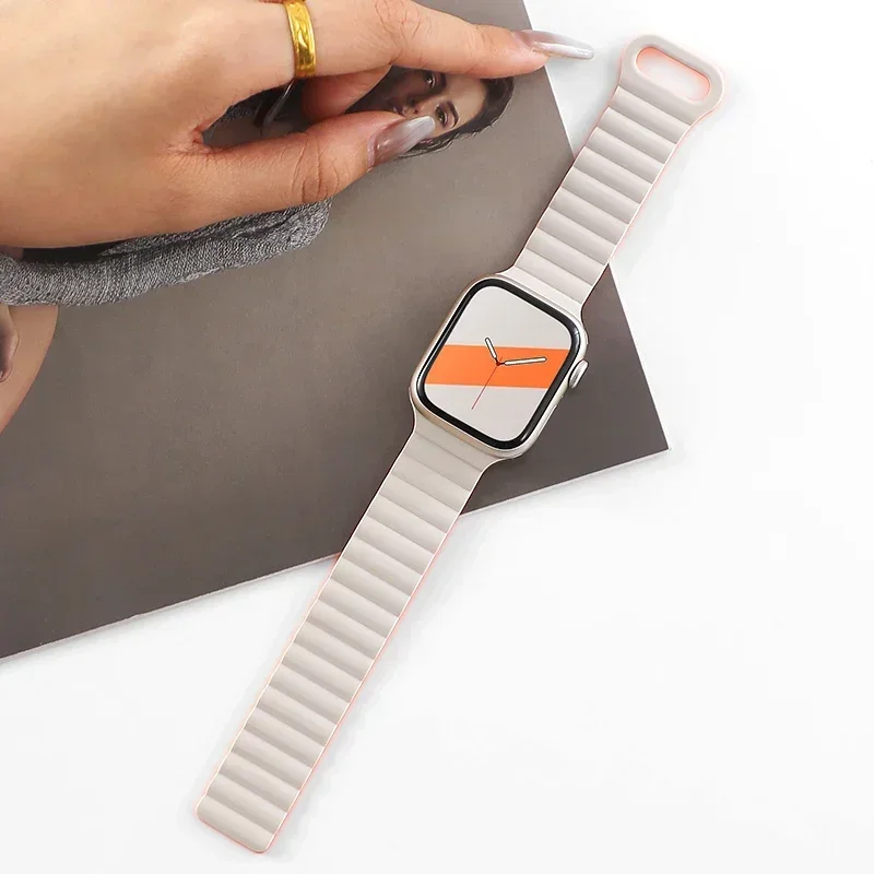 Magnetic Silicone Strap Bracelet