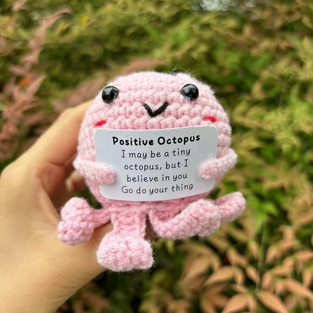Crochet Doll with Affirmation Card 2
