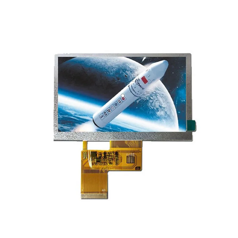 4.3 Inches 480x272 TFT Color Screen 220 Brightness RGB Interface Intelligent Switch Industrial Control Medical Display LCD engineering 4 3 tft lcd display with high brightness