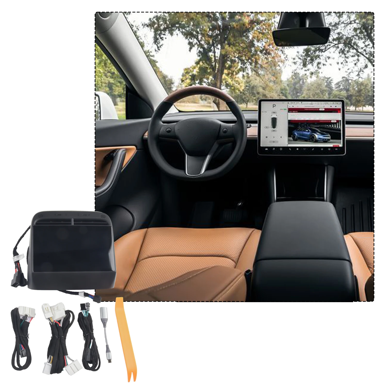 

Durable High Quality Practical Useful Brand New Display Touch Screen Accessories For Tesla Model 3/Y Multi-function