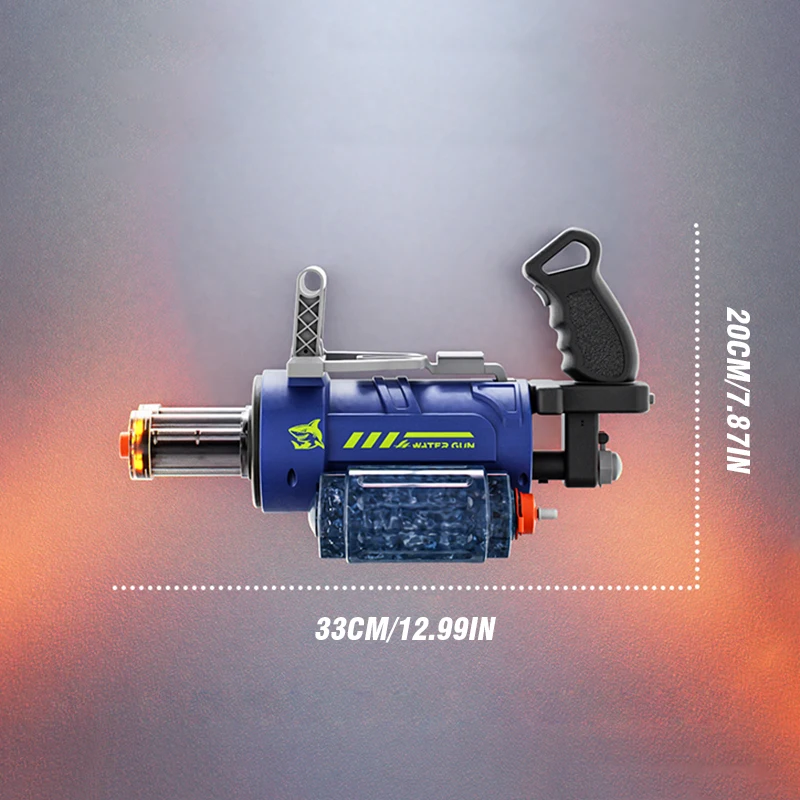 Strongest Rotating Electric Toy With Light Spray Blaster Shooting Water Gun Beach Pool Toys Boy Adult Children Gifts_voghion.com