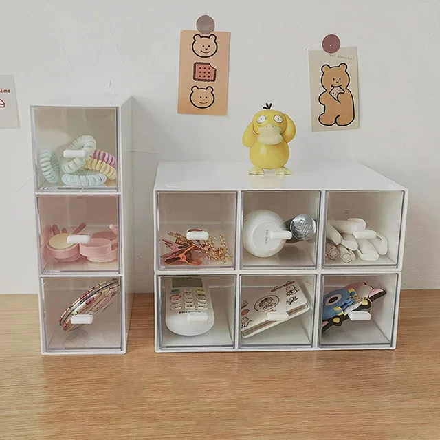 Stackable Drawer Tea Bag Storage Box Kitchen Storage Drawer Cabinet Countertop Box Coffee Tea Sugar Storage Container 1