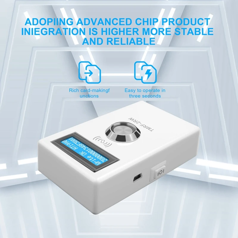 ZIZI TMRF-2RW Ibutton 프로그래머 DS1990A 복사기 Cloner 복사기 125Khz RFID 리더기 RW1990 키 T5577 RFID