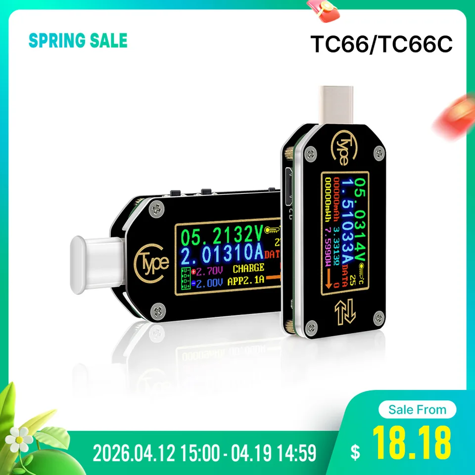 Fnirsi Fnb 48S Digitale Voltmeter Ampèremeter Stroom Voltmeter Usb Tester Spanningsindicator Professionele Tools Voor Elektriciens  1420
