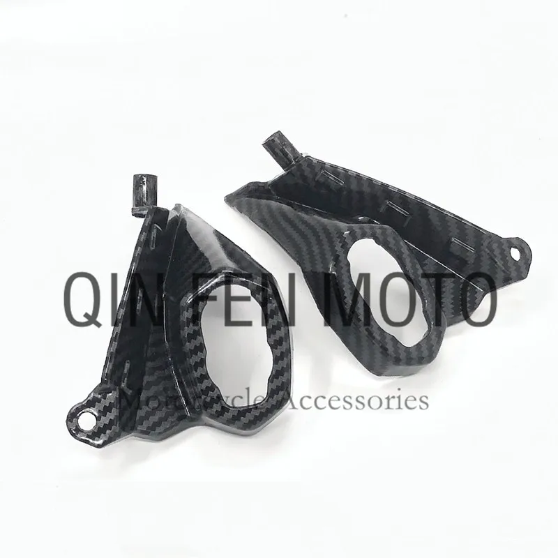 Motorcycle Upper Bracket Side Headlight Fairing Cover Fit For Kawasaki Z1000 2014-2019 Carbon Fiber Paint / Black | Автомобили и