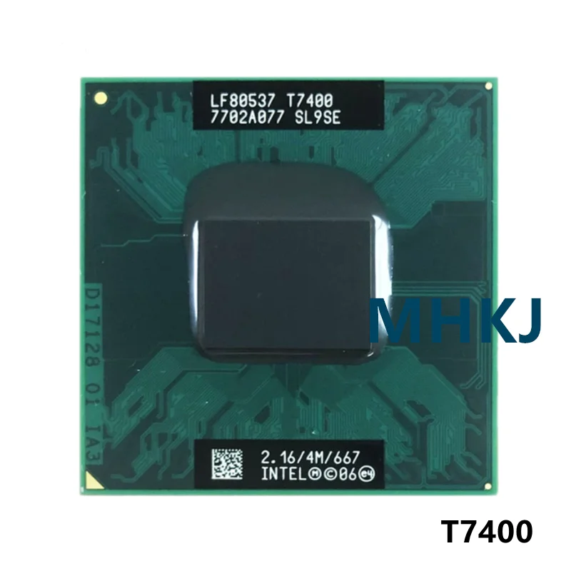 Original Intel Cpu Laptop Core 2 Duo T7400 Cpu 4m Socket 479 Cache/2 ...