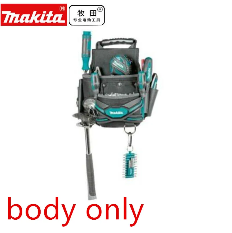 

Makita E-05153 2 Pocket Screw Nail Fixings Tool Pouch Roofer Strap System body only bag