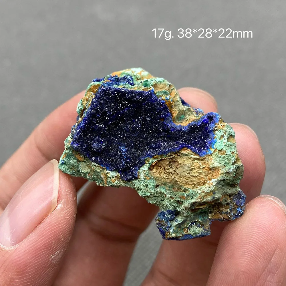 100% Natural beautiful Azurite and Malachite symbiotic mineral specimen crystal Stones and crystals Healing crystal
