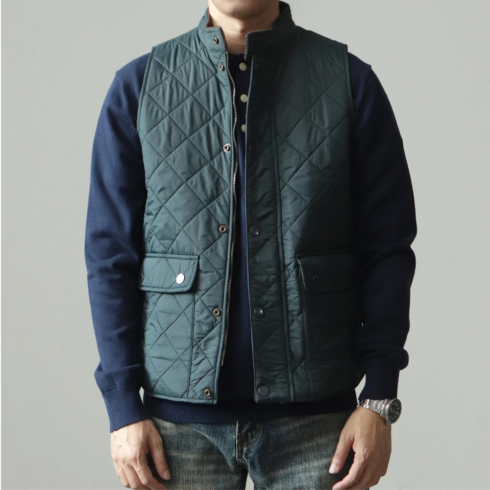 Veste pêche style américain - Veste matelassée coton pour pêche rétro et confortable