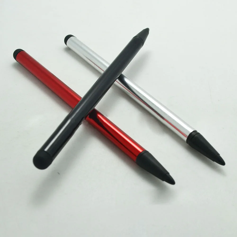 Mini Stylus For Smartphone Tablet Thick Thin Drawing Capacitive Pencil Universal Android Mobile Screen Metal Note Touch Pen