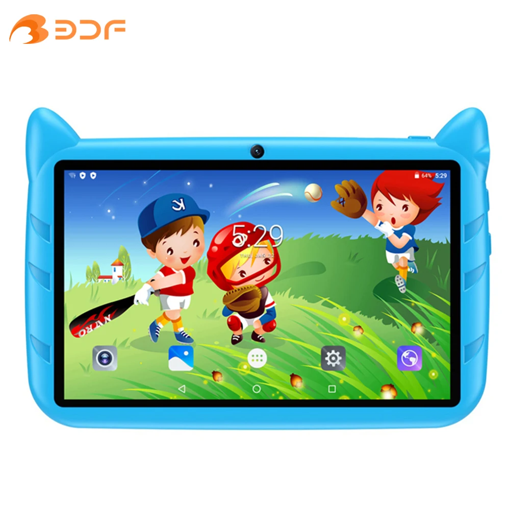 

5G WiFi New 7 Inch Kids Tablets Quad Core 4GB RAM 64GB ROM Children's gifts Tablet PC Android 9.0 Dual Cameras 4000mAh Battery