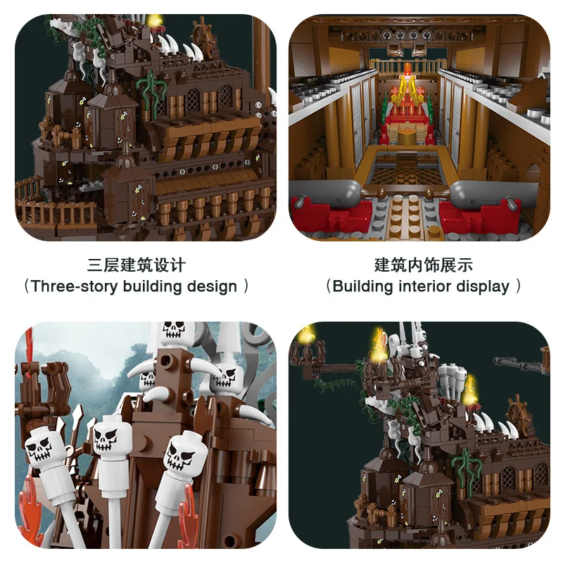 Lego pirata ship adventure®Minecraft™-Brinquedos originais bonecos de  meninos e meninas + 3 anos de blocos originais - AliExpress