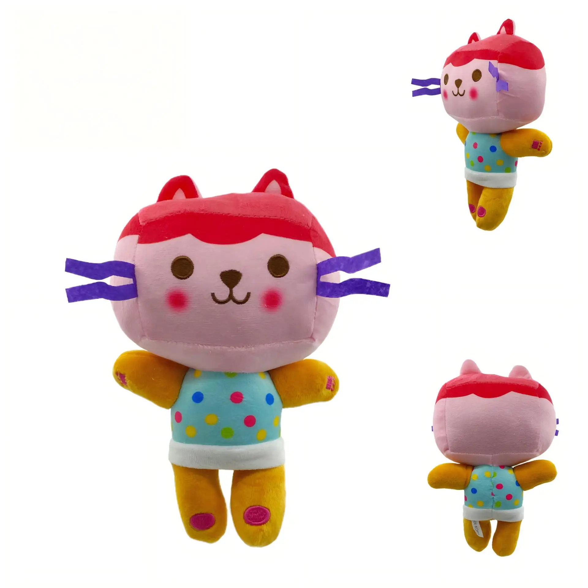 Peluche Gabby's Dollhouse CatRat 25cm Posh Paws - Neuf, Multicolore, 10 Pouces