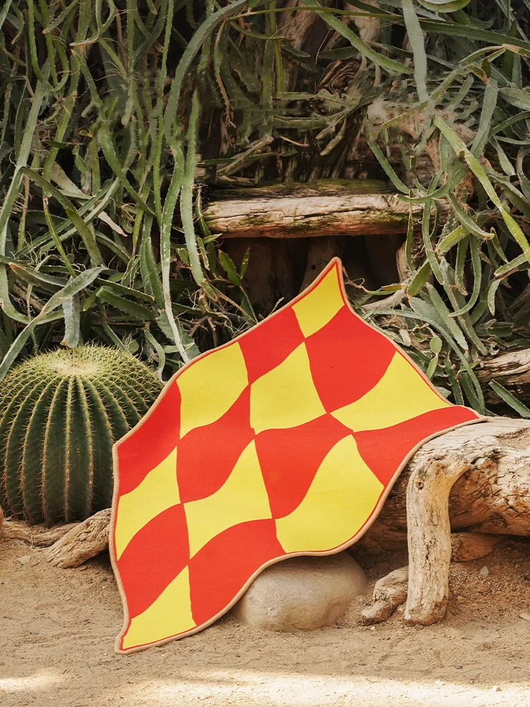 

Американский Ретро шахматный ковер для гостиной прикроватный нескользящий ковер для спальни Простой Большой водонепроницаемый нескользящий ковер