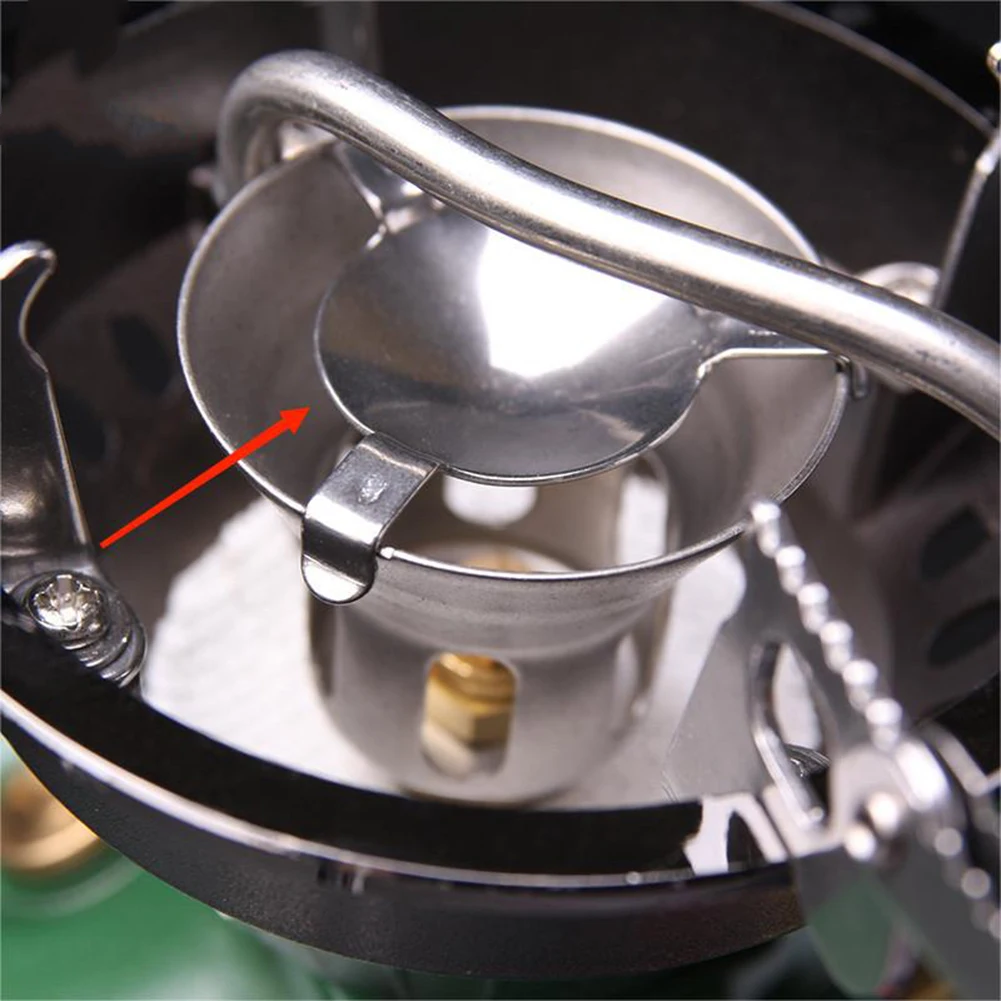 Stove Fire Cover 4x4x1cm 18g Stainless Steel Evenly Distribute Firepower Expand Heating Area BRS-8/8A/8B/12A/29 Stove 1pc