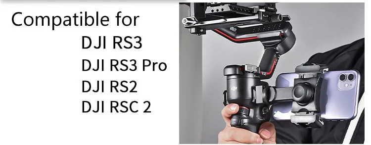 Dji ronin rs 3 mini/rs3/pro/rs2/rsc2スタビライザー360度回転 