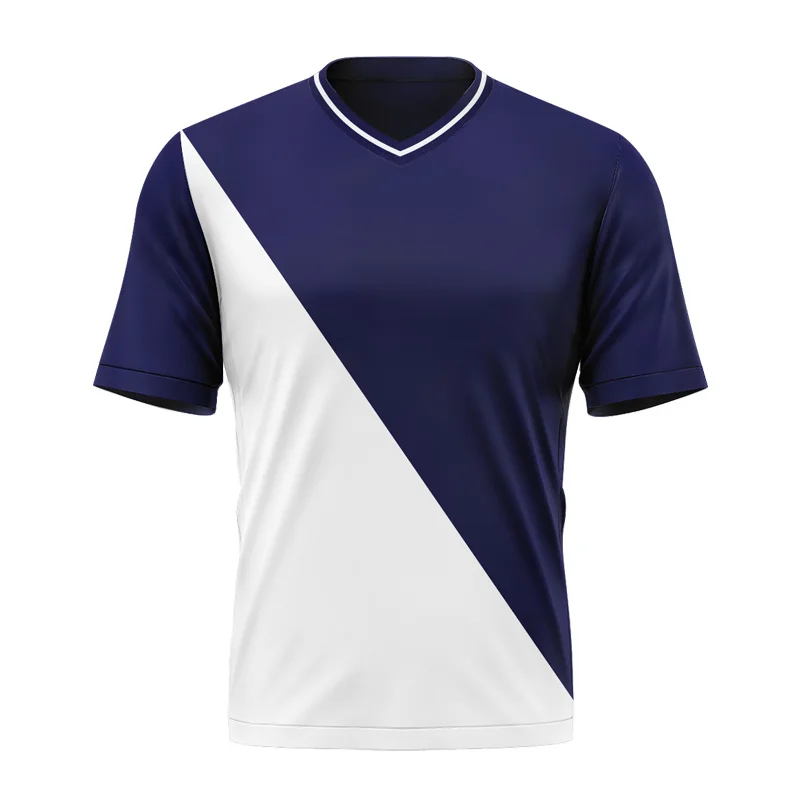 Custom Retro Short Sleeve Soccer Jersey Personalized Sublimation Printed Goalkeeper Football Shirts Soccer Wear Sets WO-X1003 2