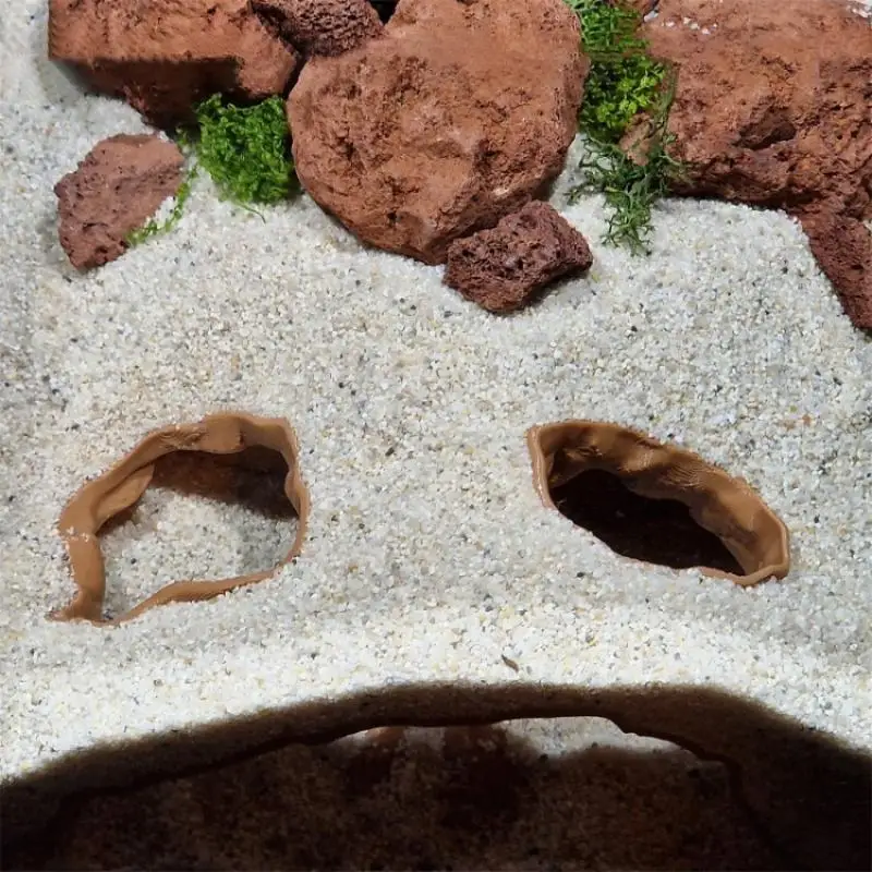 1 Stück 3D-Gedruckter Fischteich-Höhlenunterstand für Fische, Garnelen, Reptilien, Unterirdischer Tunnel, Versteck, Aquarium-Dekoration, Landschaftsgestaltung – Detail 10