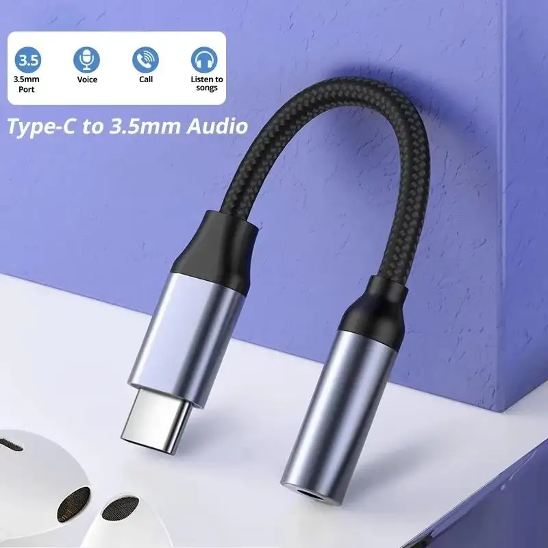 USB C to 3.5mm Adapter for Samsung Galaxy S21/S20/Note20, Aux Audio Converter, Plug & Play, Perfect Gift for Tech Lovers ﻿