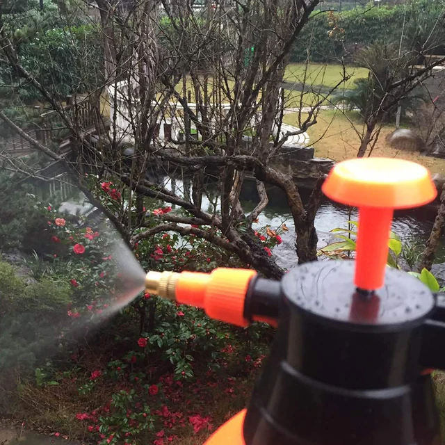 2L/3L Kézi Nyomású Trigger Permetező Palack Állítható Fúvóka Fej Kertész Műtrágyák Légkompressziós Szivattyú Spray -Palack - Image 3