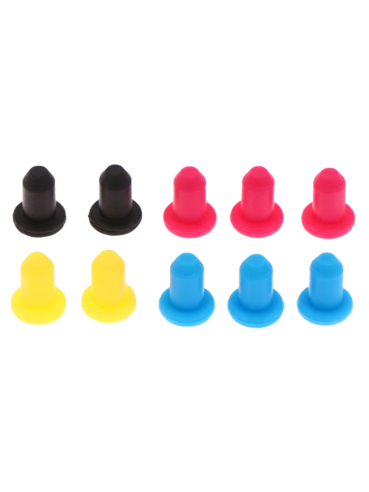 Description Picture 3 of item10pcs Random 4mm High elastic Refitting tool ink cartridge Fixed printer accessories rubber seal silicone plug
