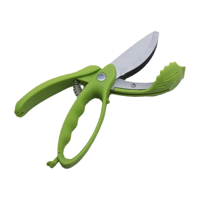 Herb Salad Scissor Kitchen Multifunctional Vegetable Fruit Scissors  Portable Cutter Food Veggie Chopper Shear Knife - Kitchen Scissors -  AliExpress