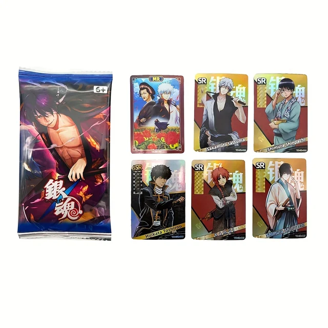 Bandai Genuine License Gintama Sp-Collectible Card Anime Characters Sakata  Gintoki Sakamoto Tatsuma Kagura Collection Card - AliExpress