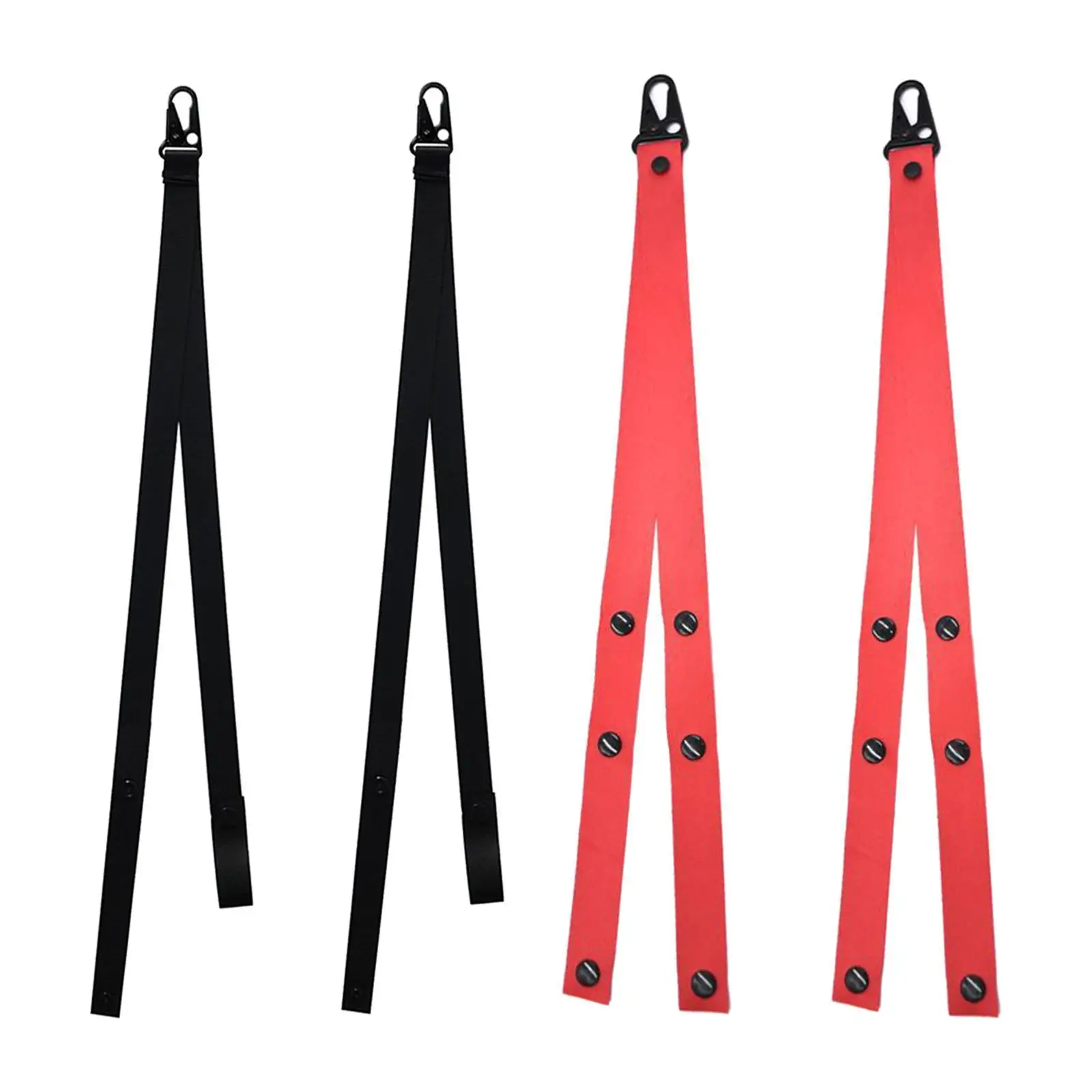 2 Pieces Poms Holder Strap Cheerleading Accessories for Stage Performance