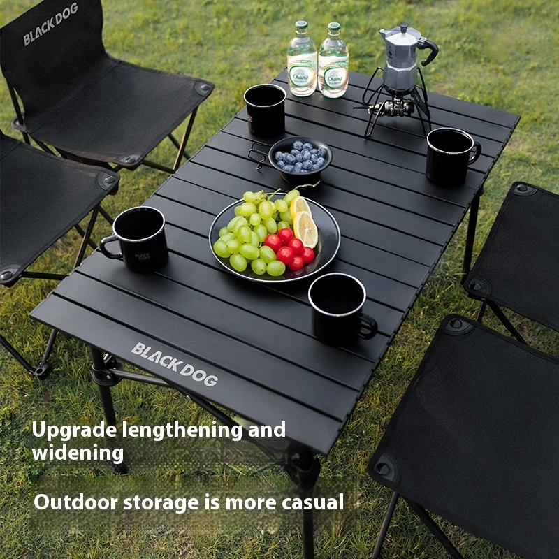 Naturehike BLACKDOG Xi Yue One Table Four Chair Carbon Steel Easy