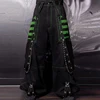 Punk Style Y2k Wid Leg Denim Pants E-girl Gothic Loose Trousers Cyber Grunge Cargo Pants Harajuku High Waist Baggy Jeans Women 5