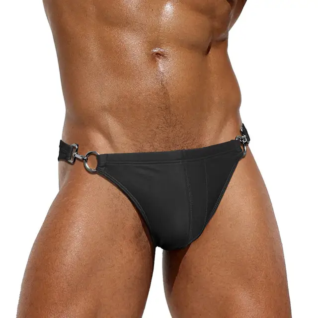 Men's Metallic Swim Briefs - Fabulous Bathing Suit For Vacation, Pool Party, Resort Wear (Sizes M-XXL) 10 thumbnail image