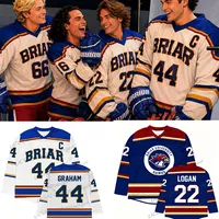 T-shirt unisexe de la série télévisée Off-Campus 2026, maillot de hockey de l'université Briar, Graham Logan Di Laurentis Tucker Merch Shirt 1